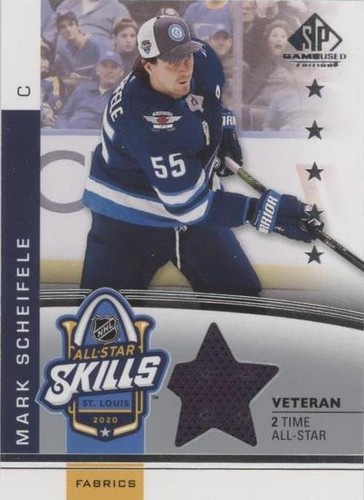 2020-21 Upper Deck SP Game Used - Mark Scheifele #ASV-MS