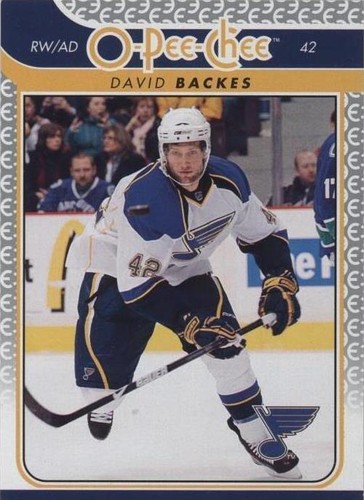 2009-10 O-Pee-Chee - David Backes #222