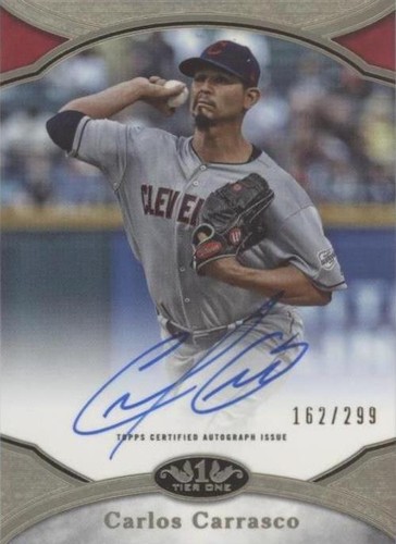 2020 Topps Tier One - Carlos Carrasco #PPA-CCA