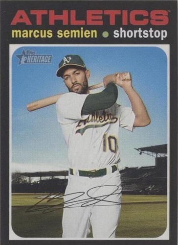 2020 Topps Heritage - Marcus Semien #98