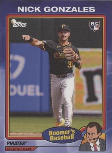 2024 Topps X Chris Berman Boomer's Baseball - Nick Gonzales #54