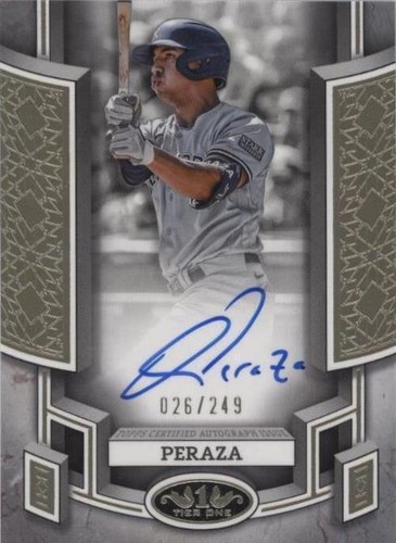 2024 Topps Tier One - Oswald Peraza #BOA-OP