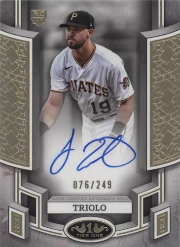 2024 Topps Tier One - Jared Triolo #BOA-JT