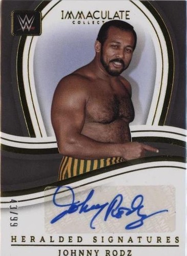 2023 Panini Immaculate Collection WWE - Johnny Rodz #HS-JRZ