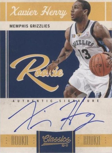 2010-11 Panini Classics - Xavier Henry #166