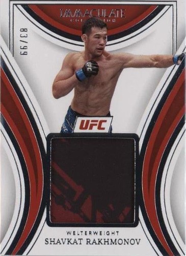 2023 Panini Immaculate Collection UFC - Shavkat Rakhmonov #RM-SVR