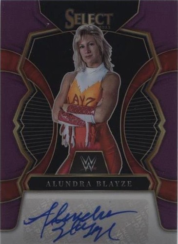 2023 Panini Select WWE - Alundra Blayze #SG-ABZ