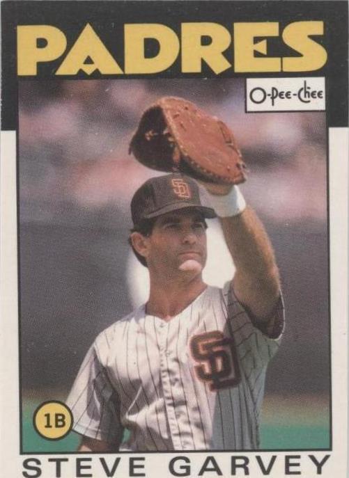 1986 O-Pee-Chee - Steve Garvey #4