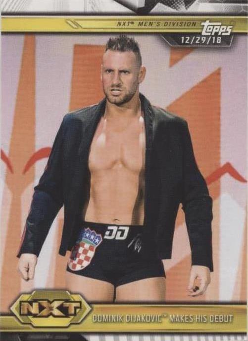 2019 Topps WWE NXT - Dominik Dijakovic #69