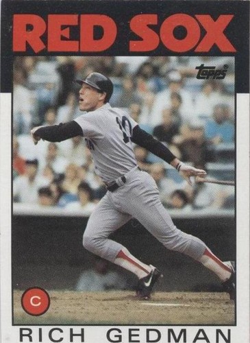 1986 Topps - Rich Gedman #375