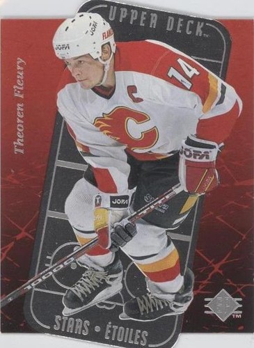 1995-96 SP - Theoren Fleury #E6