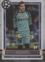 2020-21 Topps Museum Collection UCL Julio Cesar #62
