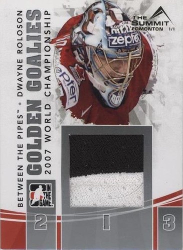 2010-11 In the Game Between the Pipes - Dwayne Roloson #GG-19