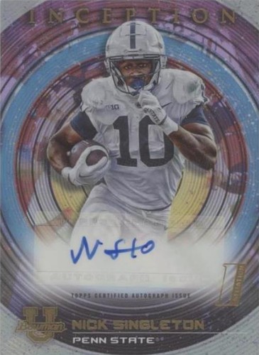 2022-23 Bowman Inception University Nick Singleton #BIA-NSN