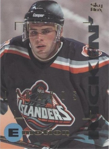 1995-96 Skybox Emotion - Brett Lindros #105