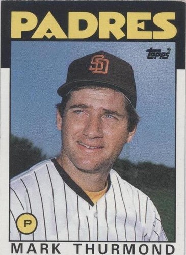 1986 Topps - Mark Thurmond #37