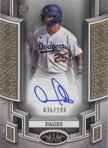 2024 Topps Tier One - Andy Pages #BOA-AP