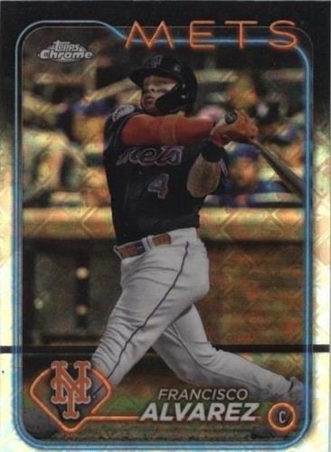 2024 Topps Chrome Logofractor Edition - Francisco Alvarez #188
