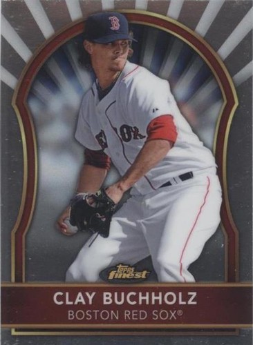 2011 Topps Finest - Clay Buchholz #23