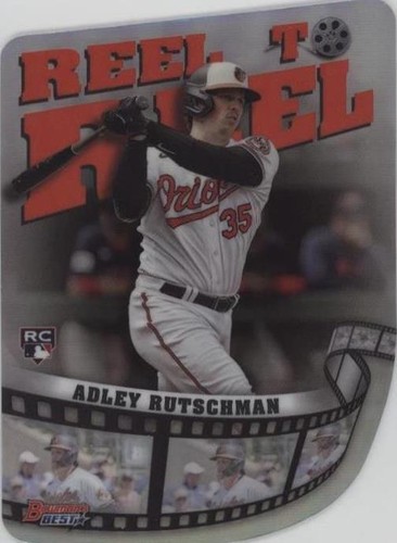 【美品】Adley Rutschman_直筆サイン_シリアル#30_RCカード Adley Rutschman 30 Card Lot feat PSA 9 1st Bowman Refractor