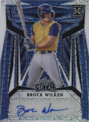2023 Leaf Metal - Brock Wilken #BA-BW1