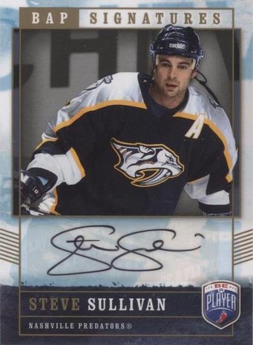 2006-07 Upper Deck Be a Player - Steve Sullivan #SU