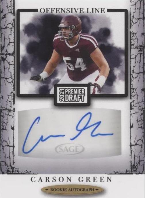 2021 Sage Premier Draft Carson Green #A175