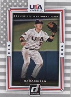 2016 Panini Donruss - KJ Harrison #USA-3