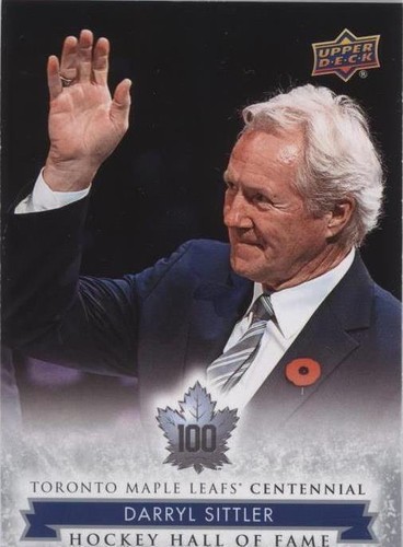 2017 Upper Deck Toronto Maple Leafs Centennial - Darryl Sittler #163
