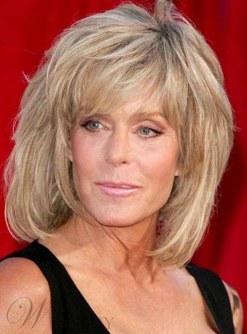 Hot Sale Farrah Fawcett Fluffy Hairstyle Dark Blonde Length Straight Wig Ebay