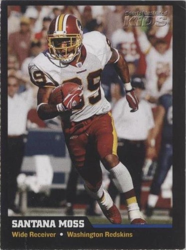 2006 Sports Illustrated for Kids Series 4 Santana Moss #21