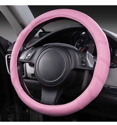 CAR PASS Line Rider Microfiber Leather Sporty Car Steering Wheel Cover