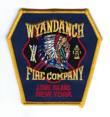 Wyandanch (Suffolk County, LI Long Island) NY New York Fire Company patch - NEW!