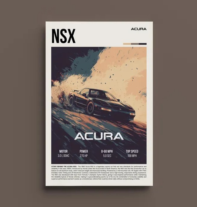 NSX カタログ・ポスター 2025年最新】Yahoo!オークション -nsx ポスターの中古品・新品