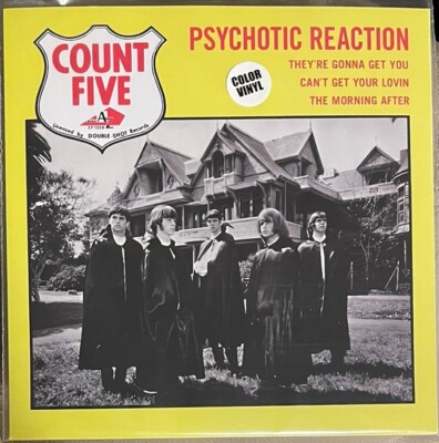 COUNT FIVE Psychotic Reaction 7'' NEW YELLOW