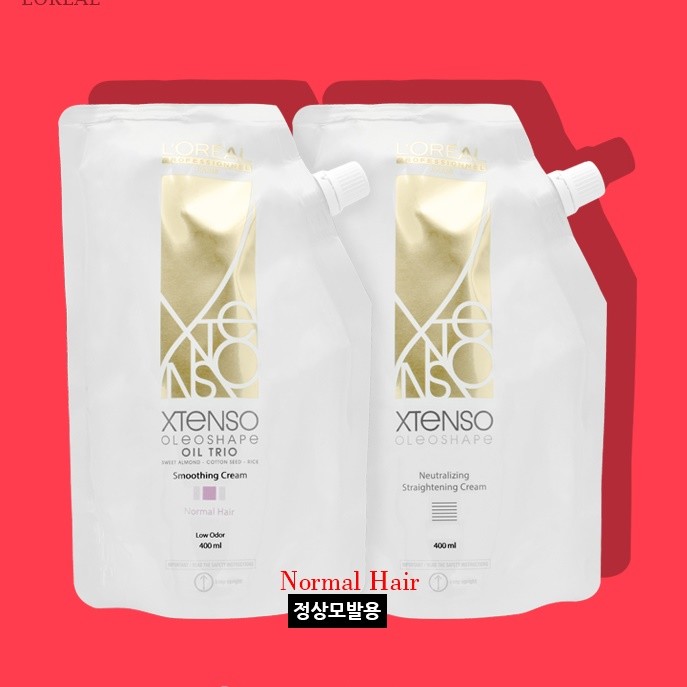 Loreal X Tenso Oleoshape Hair Straightener Cream Straightening