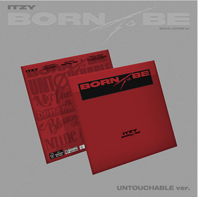 K-POP ITZY [BORN TO BE] (SPECIAL EDITION / UNTOUCHABLE Ver.) [PHOTOBOOK+CD]