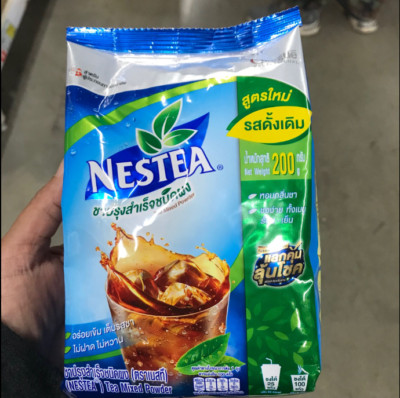NESTEA Nestle Ice Tea UNSWEETENED Mix Brew Fresh Drink 0 Cal. New Package 200 gm