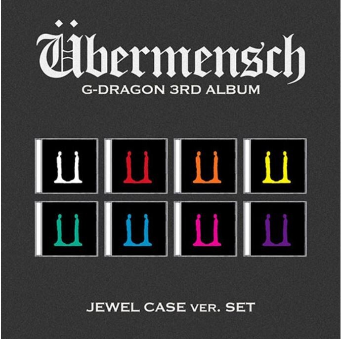 G-DRAGON 3RD ALBUM [Übermensch] JEWEL ver. - Ver.8 select