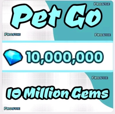Pets Go | 10 Million Gems/Diamonds 
