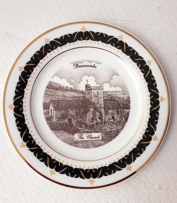 Six Canterbury Collection decorative plates. Limited Edition