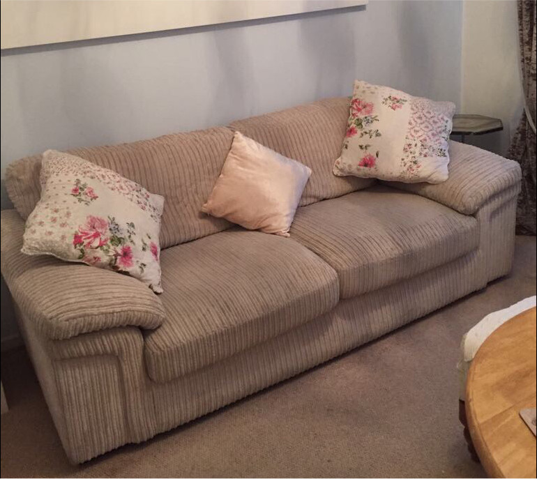 SCS 3 Seater Jumbo Cord Sofa (£700 new) in Pontprennau, Cardiff Gumtree