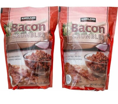 Bacon Crumbles Kirkland Signature 2 Pack 20 oz Each Pack