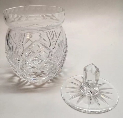 Glass Mustard Jelly Honey Condiment Jar Clear  C9