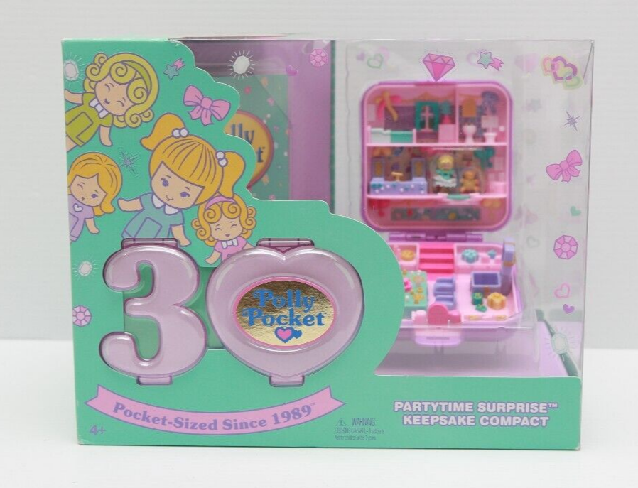 Brand New Polly Pocket Partytime Surprise Keepsake 30th Anniversary Compact eBay
