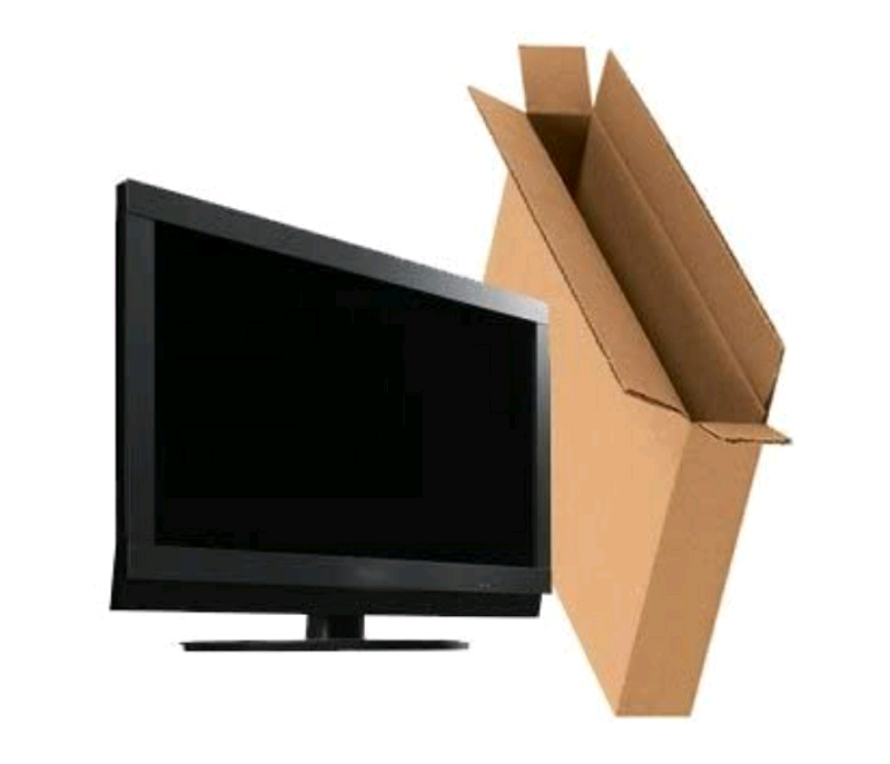 Empty TV Packaging Boxes From Size 19"75" Transport/Shipping in