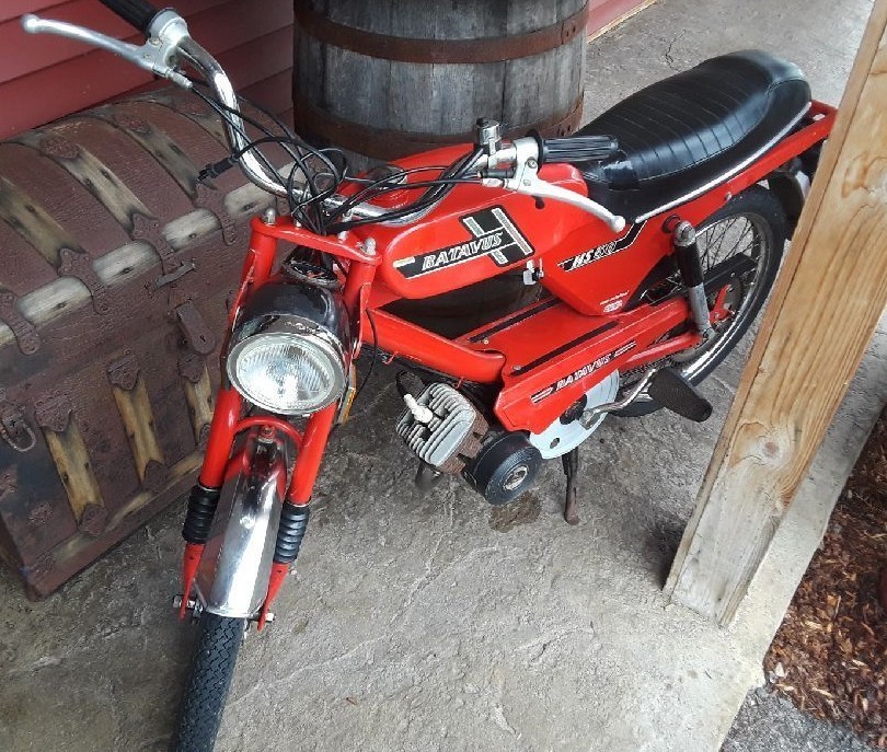 1977 Batavus HS 50 Moped Only 550 Miles