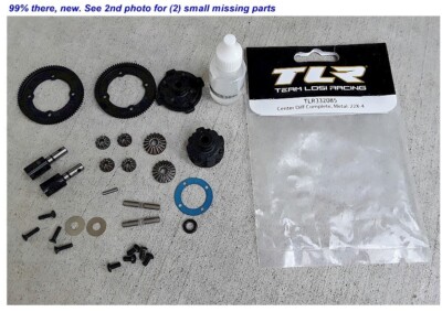 Team Losi TLR332085 Center Diff Differential Complete Metal 22X-4 INCOMPLETE NEW