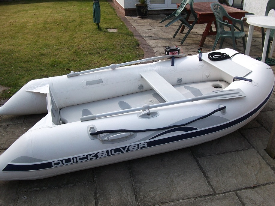 Mercury Quicksilver 310 Inflatable dinghy Air Deck with Inflatable keel