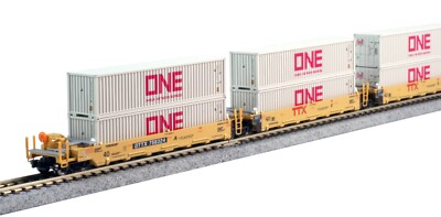 kato N  106-6197  TTX  ONE  MAXI-1 GUNDERSON 5 CAR SET  # 759350 NEW, LAST ONE